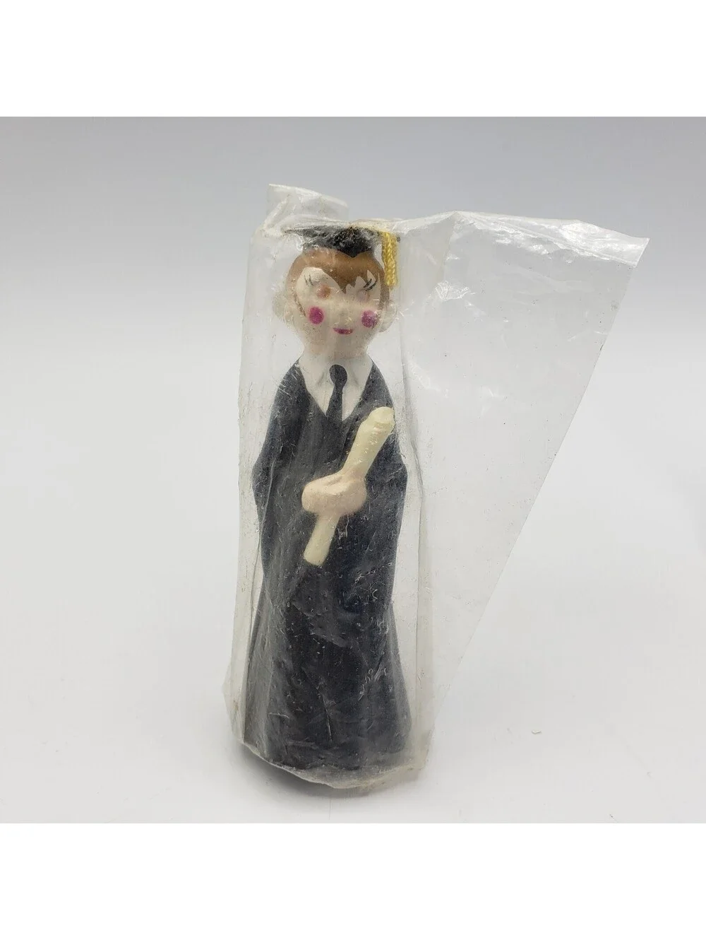 Vintage 1972 Wilton Cake Topper Graduate Hong Kong NOS Graduation